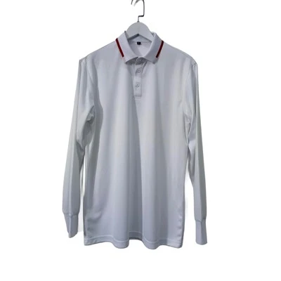 Camisas de golf de algodón de manga larga